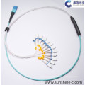 OM3 Fiber Optic Patch Cord Cable 12 core multi mode fiber optic cable